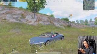 She is very comfortable driving a Tesla Roadster | PUBG Mobile