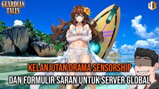 DRAMA SENSORSHIP PART 2 GUARDIAN TALES SERVER KOREAN