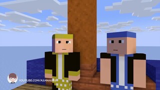 Upin & Ipin Air Kolah, Air Laut 3 (Minecraft Animation)