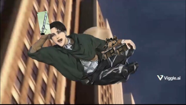 Zeke: Tôi bất khả chiến bại khi Levi không ở bên! Levi: "Tự mở à?" 👅👅👅