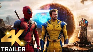 DEADPOOL & WOLVERINE Trailer 3 (4K ULTRA HD) 2024 | DEADPOOL 3