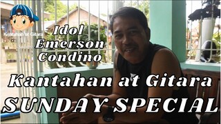 SUNDAY SPECIAL PUMASYAL AKO KAY IDOL EMERSON CONDINO PART 1