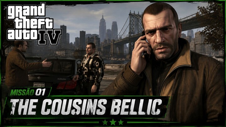 Grand Theft Auto IV missão 1 The Cousins Bellic