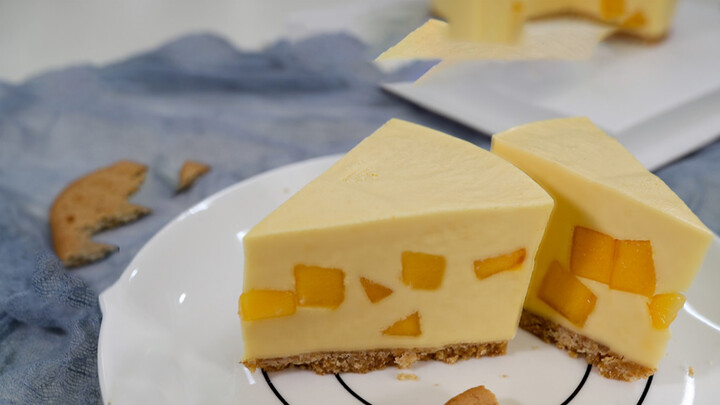 [Food]No-bake Mango Mousse