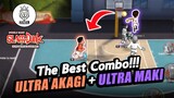 The Best Combo = Ultra Akagi + Ultra Maki Connection!!! | SLAM DUNK MOBILE