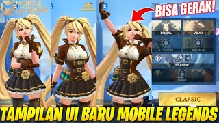 REVIEW TAMPILAN BARU UI MOBILE LEGENDS 2022 | MAKIN HD & ADA ANIMASI GERAK LAYLA NYA | MOBILE LEGEND