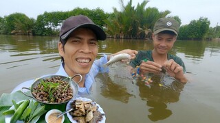 VỀ MIỆT DƯỚI LỘI ĐÌA MÒ TÔM GIĂNG CÁ/ ẨM THỰC VÙNG NƯỚC MẶN