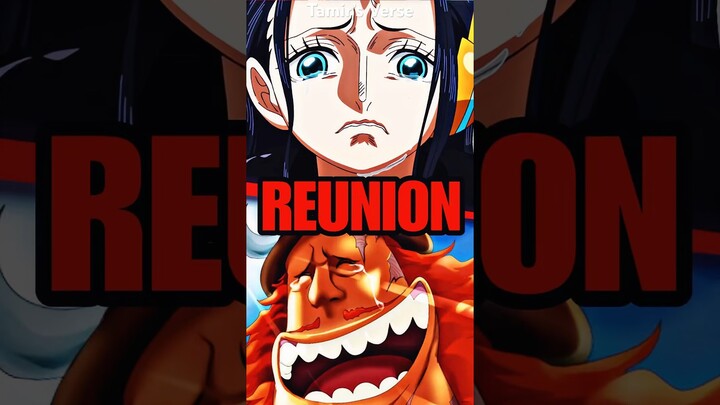 Nico Robin And Saul FINALLY Reunited! #anime #onepiece #luffy #shorts