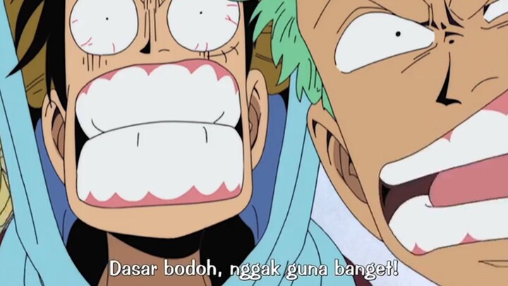 Drama Sanji bikin kaget kru lain 😹  - Arc Alabasta