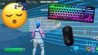 Apex Pro TKL & 360fps ASMR Chill 🤩 Piece Control 1v1🏆Satisfying Keyboard Fortnite