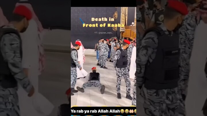 Death in Front of Kaaba 🕋 #shorts #makkah