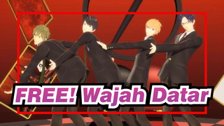 FREE!|【MMD】Wajah Datarnya  Ryugazaki &Makoto&Haruka