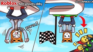 วิ่งกลับหัว ลูกเกือบตายยย ..! zapjack | Anti gravity obby | ช่อง ZAPJACK CH #15