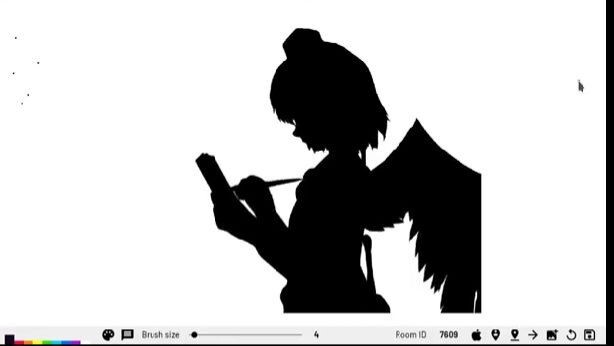 [HD][60 FPS] Bad Apple in NetCanv! 2021-04-16