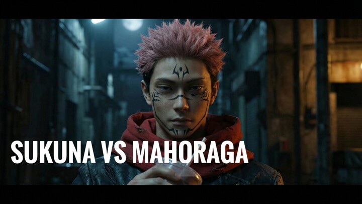 Jujutsu Kaisen || Sukuna vs Mahoraga Live Action