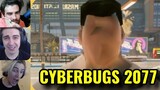 CYBERPUNK 2077 Streamers Funny Moments | Bugs/Glitches ( Shroud, Xqc, hasanabi,..)