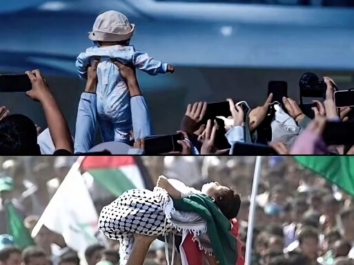 Tương lai của nước Cộng hòa đang duyệt binh những người bảo vệ mình.