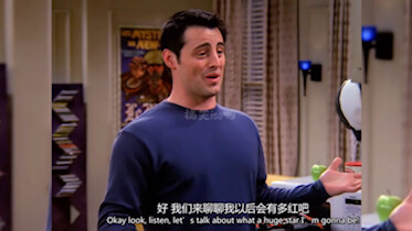 Official吐槽 is the most devastating; I’m totally shipping Chandler and Joey too.
