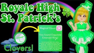 Royale High St. Patrick's Update | Free Accessories from Clovers | New Accessories