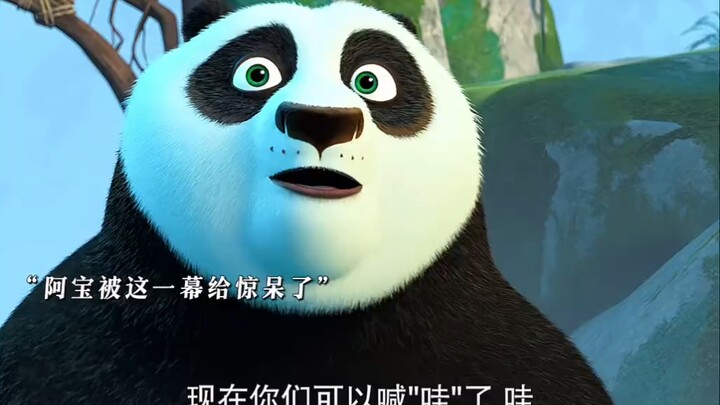 Kung Fu Panda Po goes to the Panda Village #Kung Fu Panda