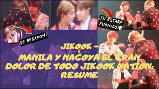 JIKOOK - MANILA Y NAGOYA EL GRAN DOLOR DE TODO JIKOOK NATION: RESUME [SUBS]
