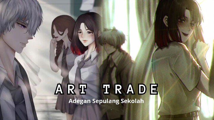 [Speedpaint] Art trade sama temen