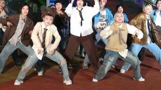 13 people dance to SEVENTEEN-God of Music