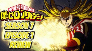 New Order!!!!!! My Hero Academia Season 7 Episode 1 Review