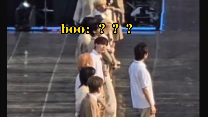 ที่แท้ก็เพราะหลายคนลืมเคลื่อนที่ จนสุดท้ายเหลือแค่ [ชเวฮันยอล] คนเดียวตั้งแถวอยู่คนเดียว