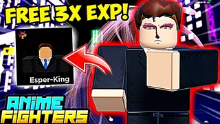 Crafting A NEW "MAX LEVEL" SHINY SECRET Unit In Anime Fighters! CRAZY 3X EXP EVENT! | Roblox