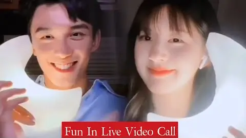 Wu Lei Fun With Zhao Lusi Live Video Calling And Playing Game Loving Moments