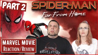 (First Time Watching) Marvel | Spiderman Far From Home - Part 2 | Reaction | Review