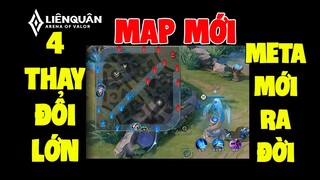 Liên quân 4 thay đổi MAP tạo ra Meta Mới khiến AE Hoang Mang Phiên Bản Mới TNG MCTN