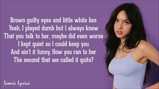 OLIVIA RODRIGO- TRAITOR LYRICS