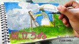 [Cat Air] Studio Ghibli - The Wind Rises 「風立ちぬ」~ Water Colour Painting