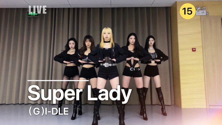 Gidle《Super Lady》首打歌舞台疑似泄露