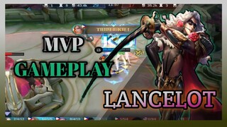 LANCELOT MVP GAMEPLAY WATCH FULL VIDEO ON MY YOUTUBE CHANNEL