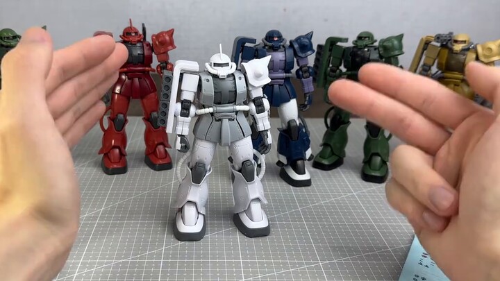 There are too many KO version GTO Zaku, don't know how to choose? This video will show you the advan