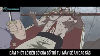 Thánh review Luka - Rap - về BĂNG RÂU TRẮNG (One Piece) #anime #schooltime