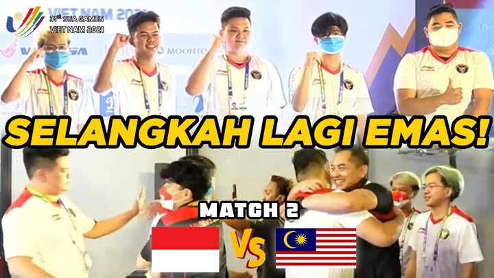 AKHIRNYA GRAND FINAL!! TINGGAL SELANGKAH LAGI EMAS!! - Indonesia VS Malaysia Match 2