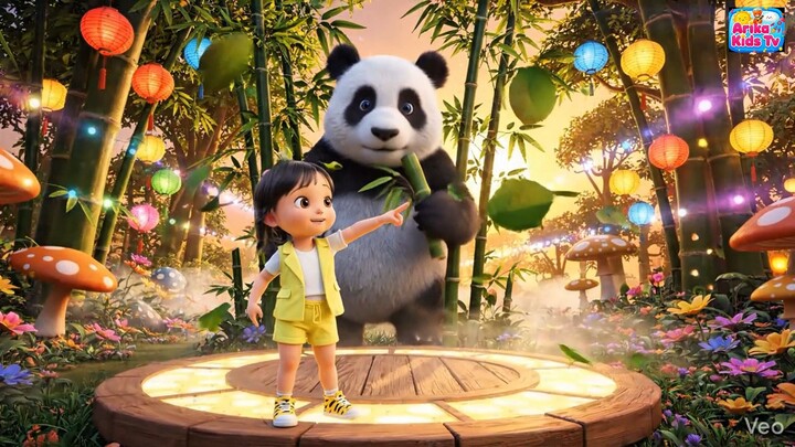 Animal Dance Party 🐼🦁 | Fun Animal Song for Kids | Arika Kids TV | Learn Animals name
