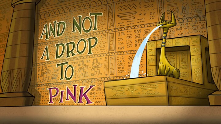Pink - and not a drop to pink