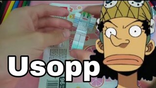Hướng dẫn làm mô hình Usopp bằng giấy #153