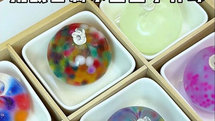 I’m so curious—what will it feel like to squeeze a DIY slime ball filled with water beads?