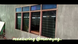 installing window & door sliding.. & screen door..