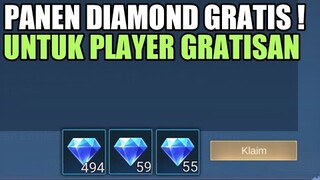 TOP UP DIAMOND GRATIS 0 RUPIAH !! 2 EVENT PLAYER GRATISAN UNTUK PANEN DIAMOND !