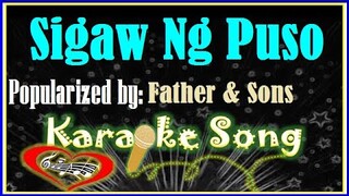 Sigaw Ng Puso Karaoke Version by Father And Sons-Karaoke Cover