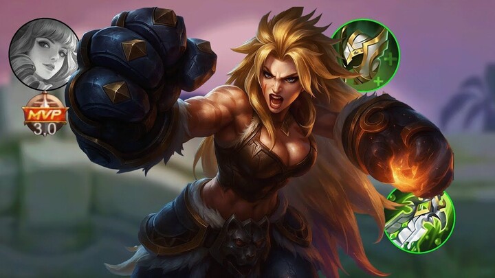 MASHA PROPER LANING TO CARRY THE DARK SYSTEM! BEST BUILD MASHA - MLBB