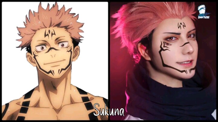 Jujutsu kaisen characters in real life cosplay