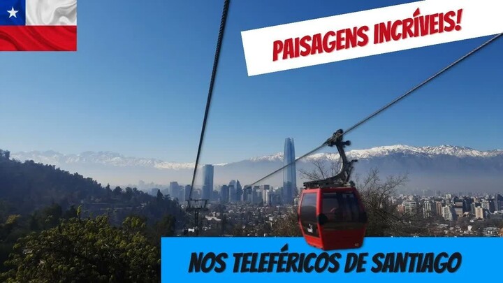 Teleférico no Cerro San Cristóbal | Santiago - Chile [Sem Agência e sem carro]